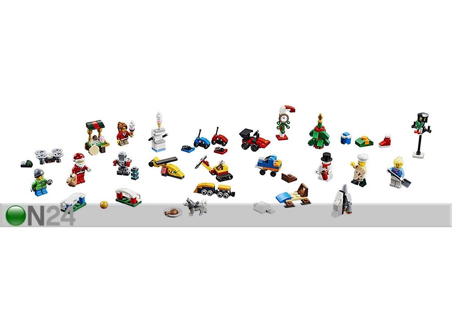 Рождественский календарь Lego City увеличить
