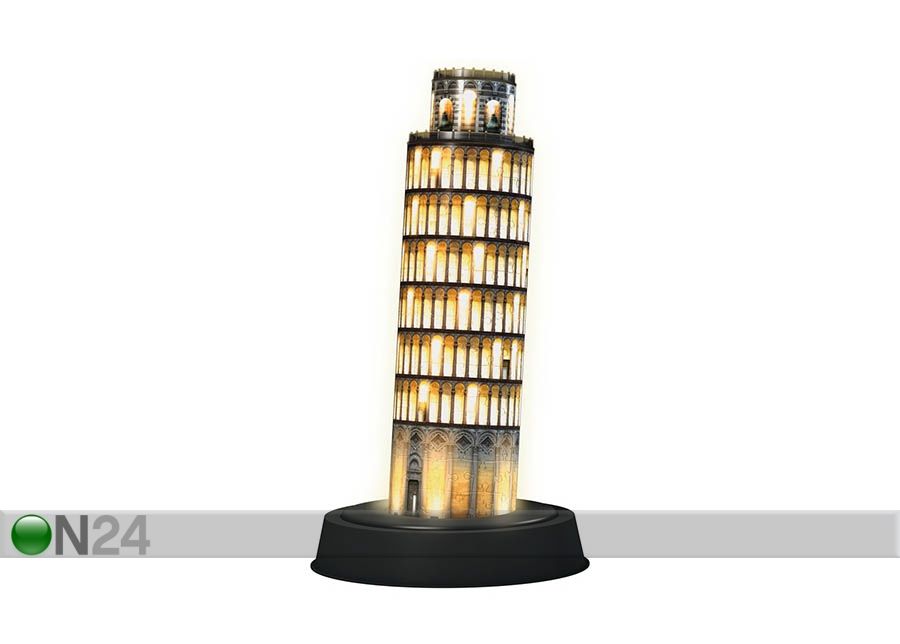Светящийся в темноте 3D пазл Пизанская башня 216 шт увеличить