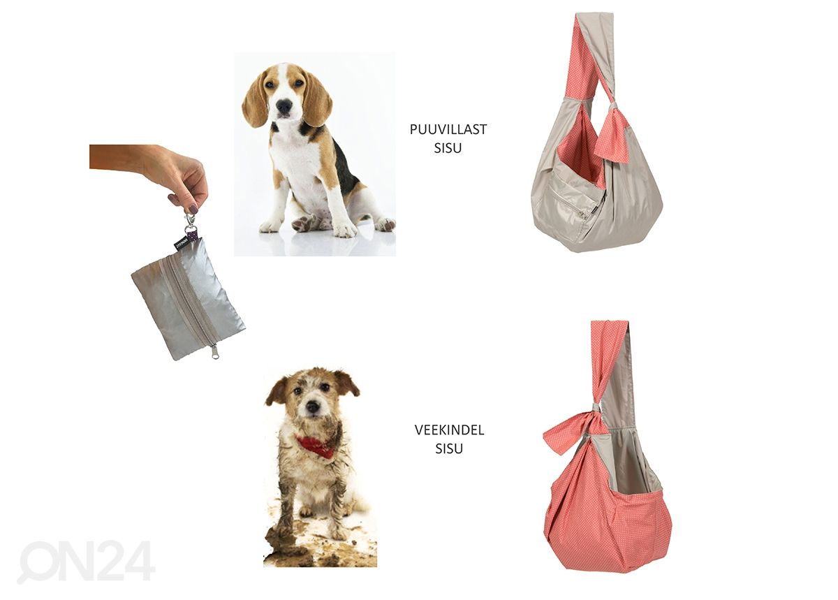 Складная сумка для переноски собак увеличить