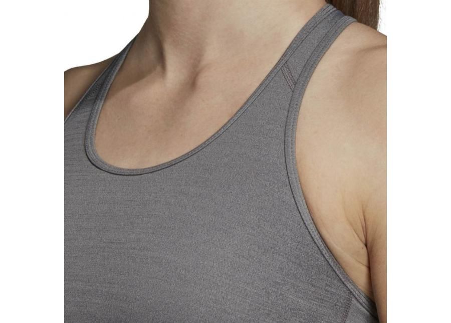 Спортивный бюстгальтер adidas D2M Logo Bra W DY4071 увеличить