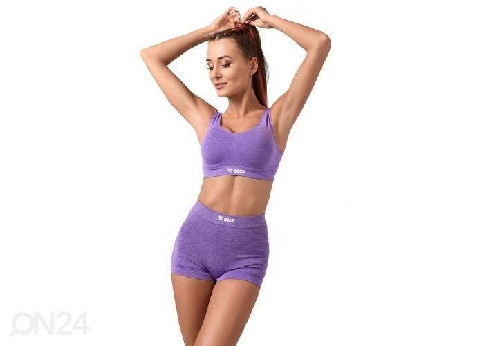 Спортивный бюстгальтер Boco Wear Violet Melange увеличить