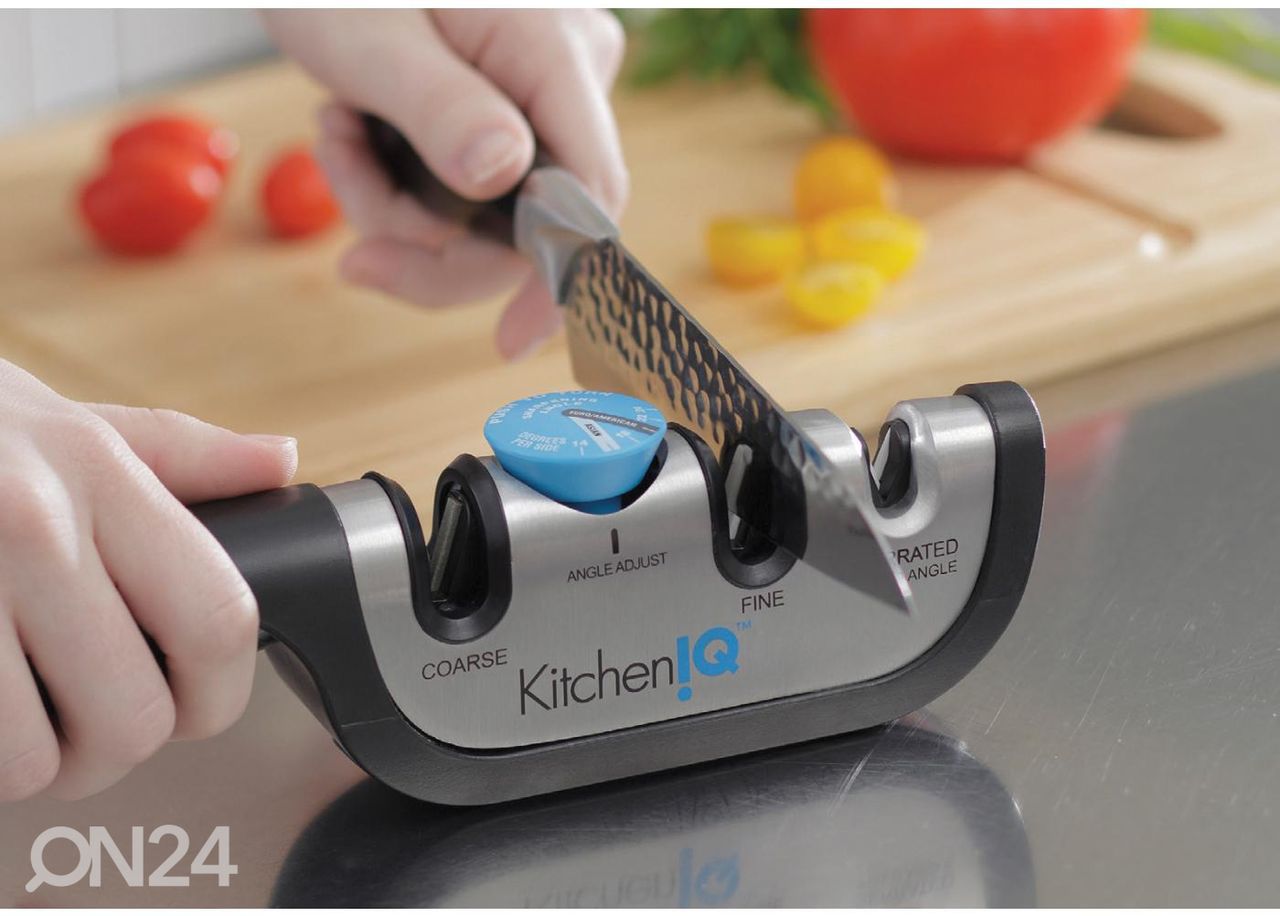 Точилка для ножей и ножниц с регулируемым углом наклона Kitchen Iq увеличить