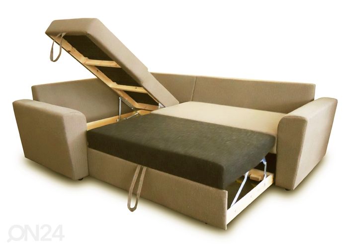 Угловой диван-кровать с ящиком Arabella увеличить