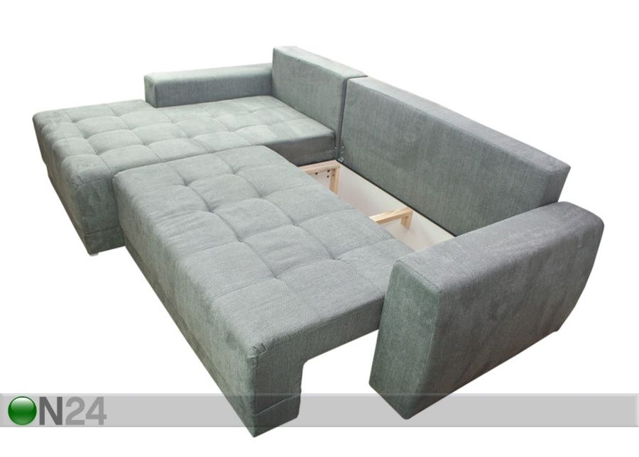 Угловой диван-кровать с ящиком Enna I увеличить