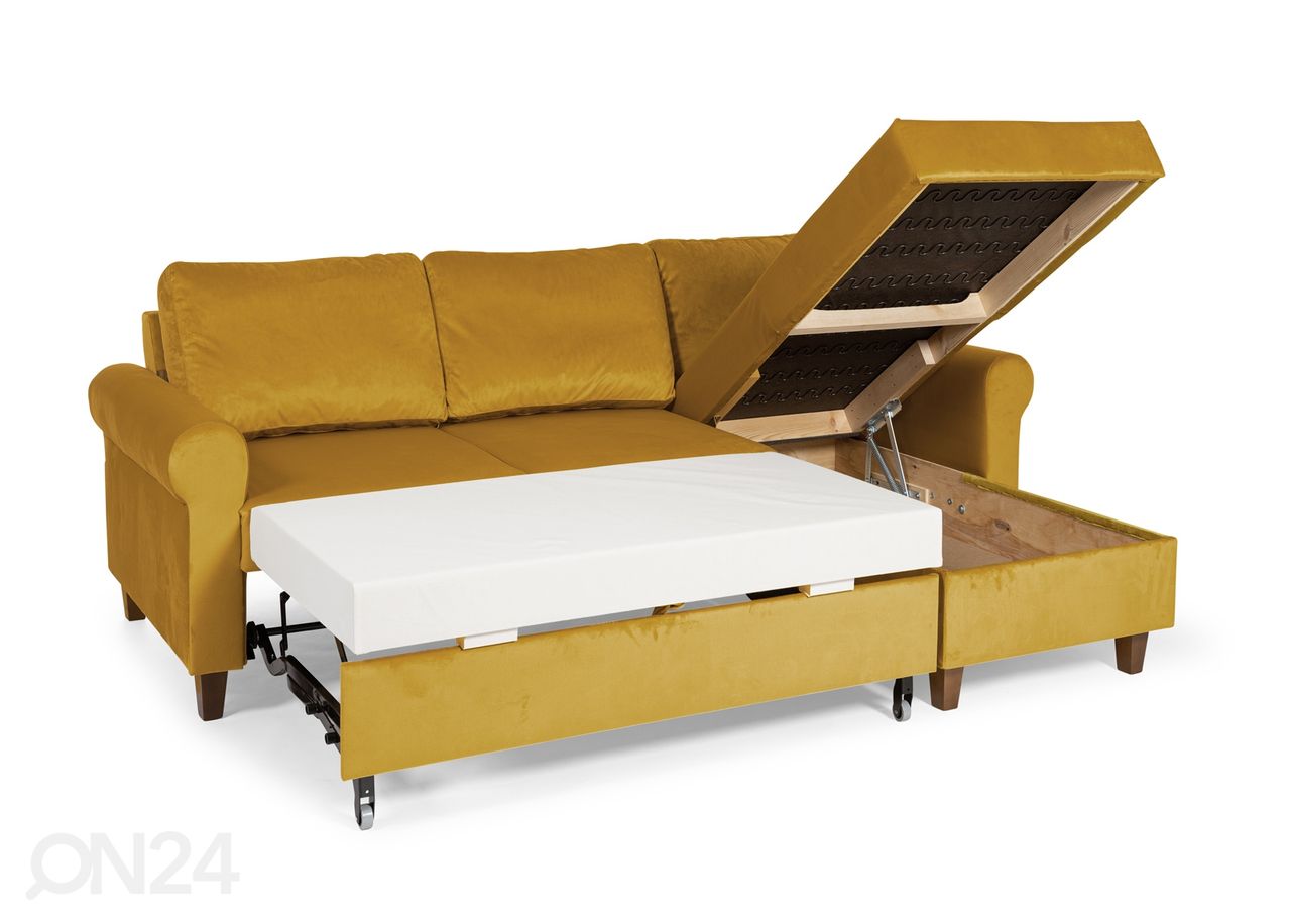 Угловой диван-кровать с ящиком Marry увеличить