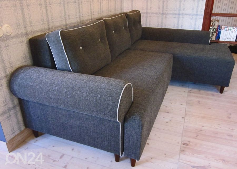 Угловой диван-кровать с ящиком Mart увеличить