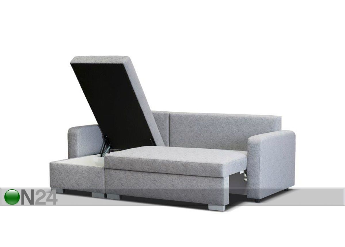 Угловой диван-кровать с ящиком Pireus увеличить