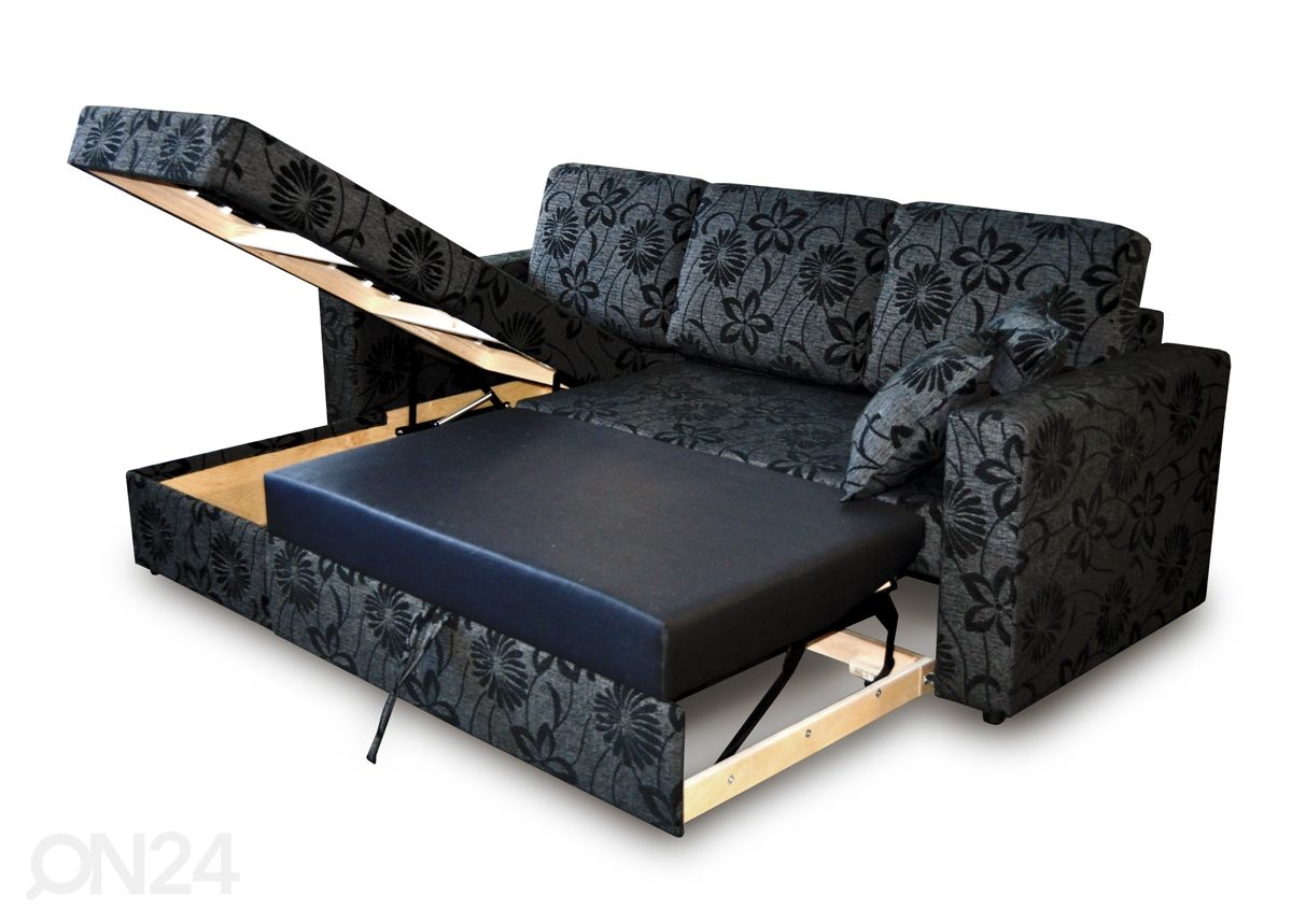 Угловой диван-кровать с ящиком Susanna1 увеличить