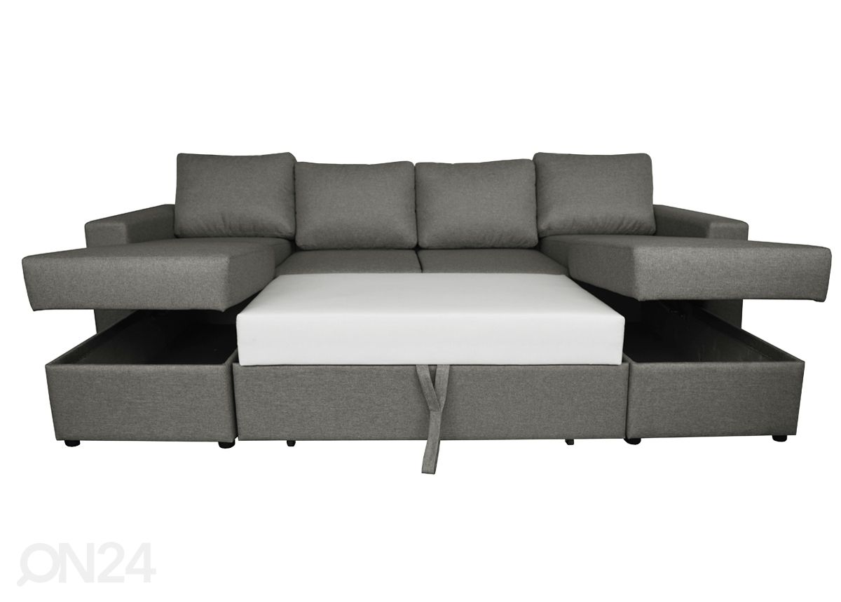 Угловой диван-кровать Susanna с двумя ящиками увеличить
