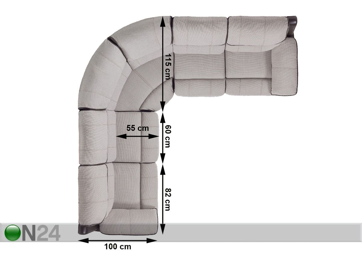 Угловой диван Relax увеличить