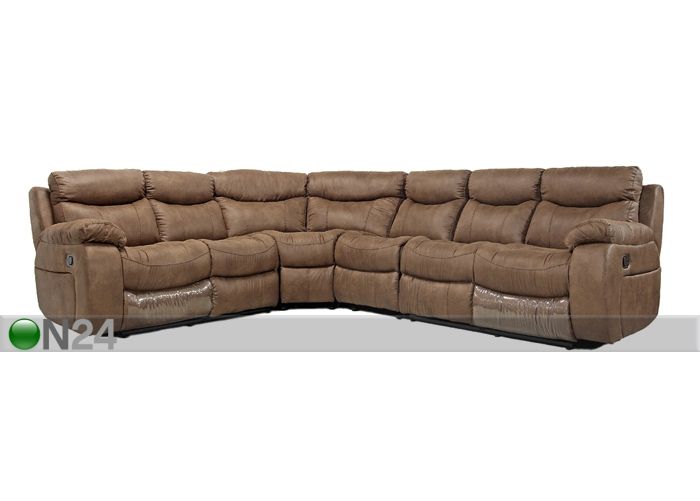 Угловой диван Relax2, светло-коричневый увеличить