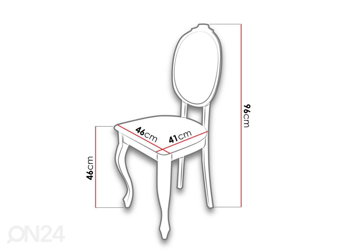 Удлиняющийся обеденный стол 100x100-140 cm + 4 стула увеличить