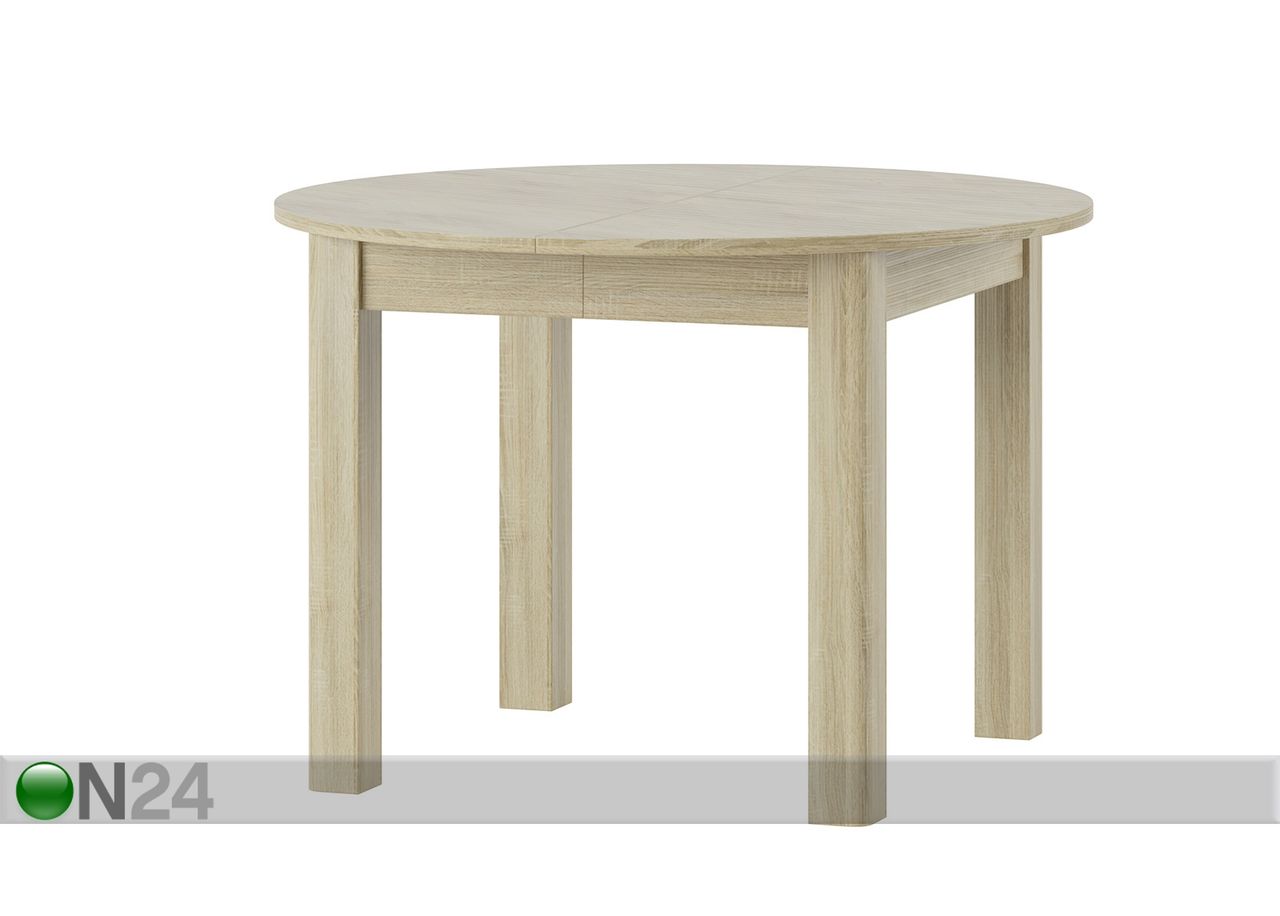 Удлиняющийся обеденный стол 110x110-160 cm увеличить