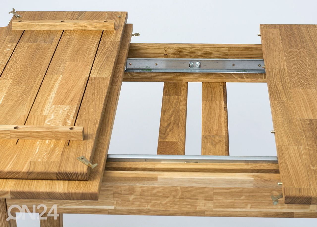 Удлиняющийся обеденный стол 120/150x80 cm увеличить