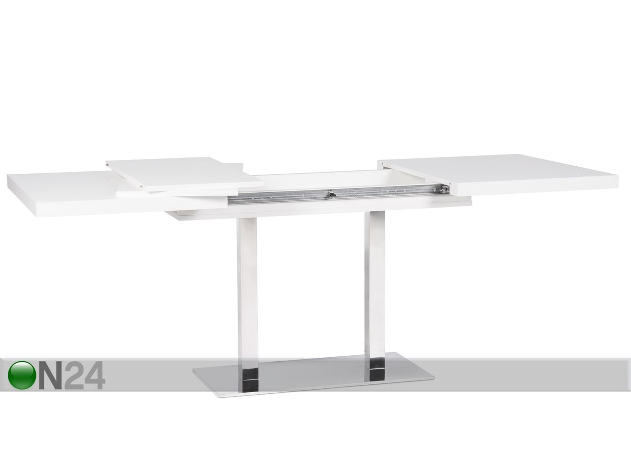 Удлиняющийся обеденный стол 120-200x80 cm увеличить