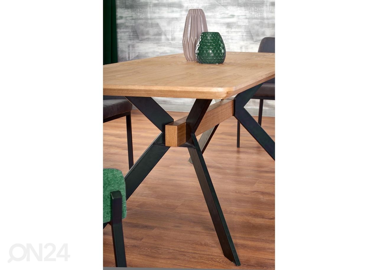 Удлиняющийся обеденный стол 160/220x90 cm увеличить