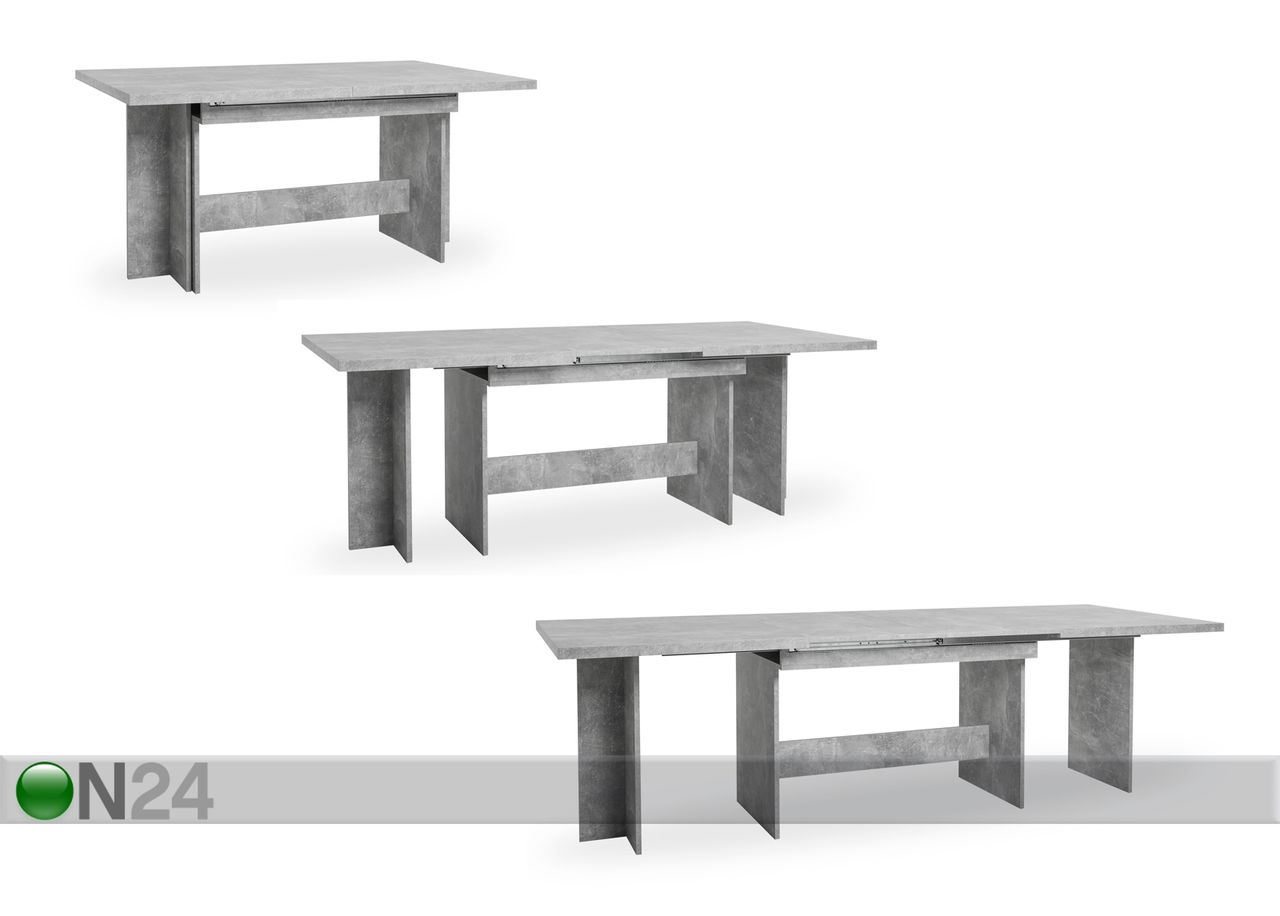 Удлиняющийся обеденный стол 160-310x90 cm увеличить