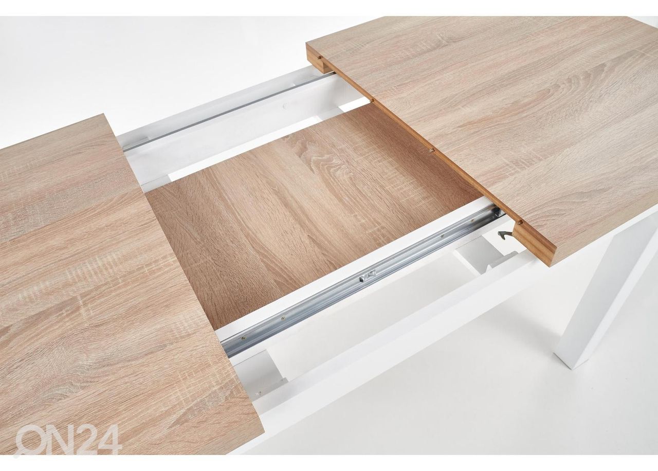 Удлиняющийся обеденный стол 80x140-220 cm увеличить