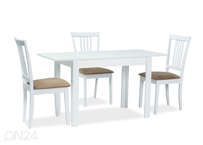 Удлиняющийся обеденный стол Albert 60x100-140 cm увеличить