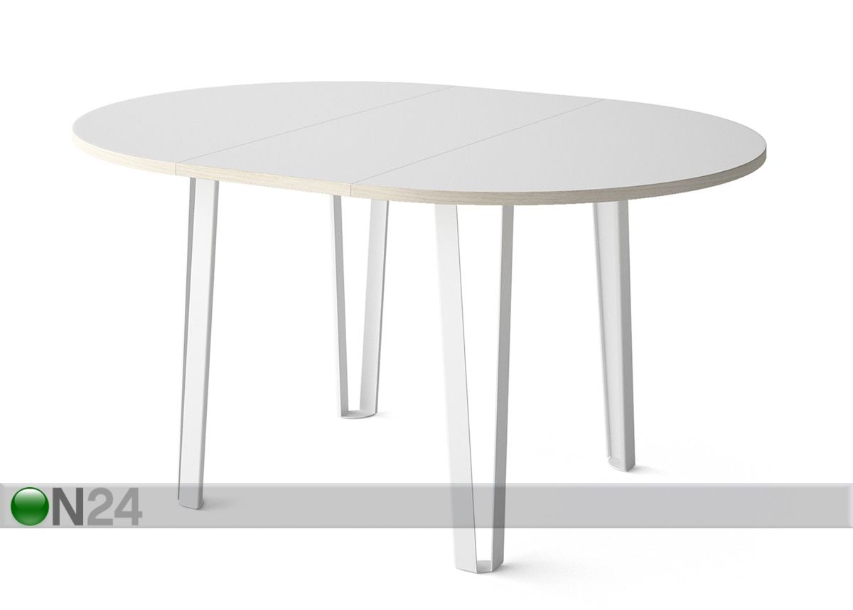 Удлиняющийся обеденный стол Aqua 113x113-152 cm увеличить