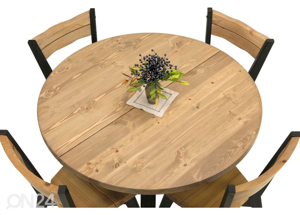 Удлиняющийся обеденный стол Lana 115/160x115 cm увеличить