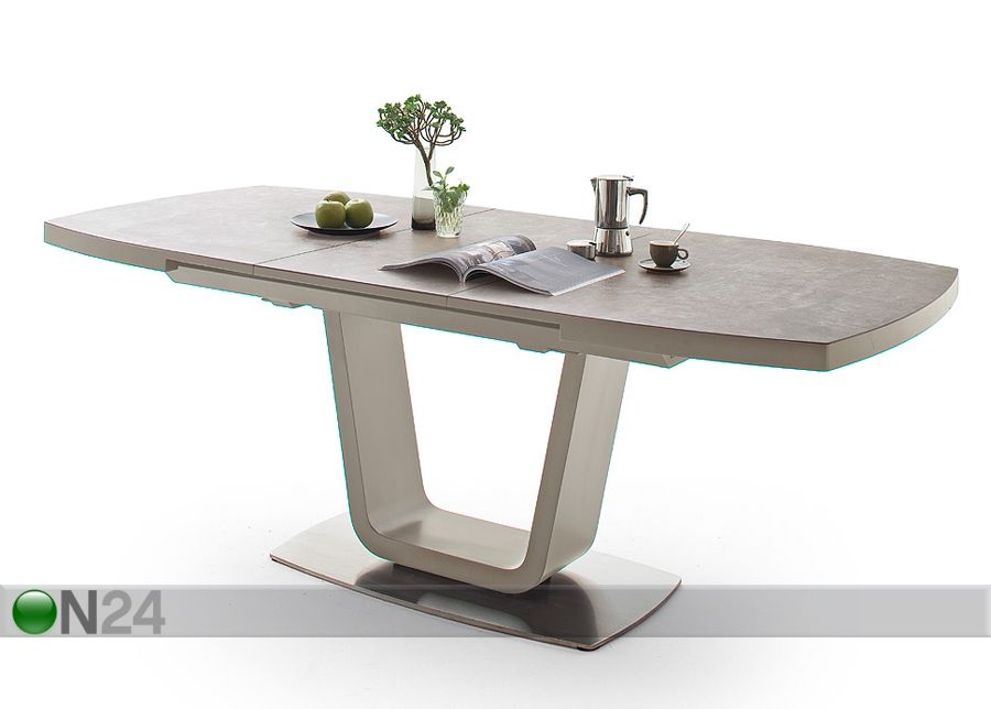 Удлиняющийся обеденный стол Leandro 140-180x85 cm увеличить