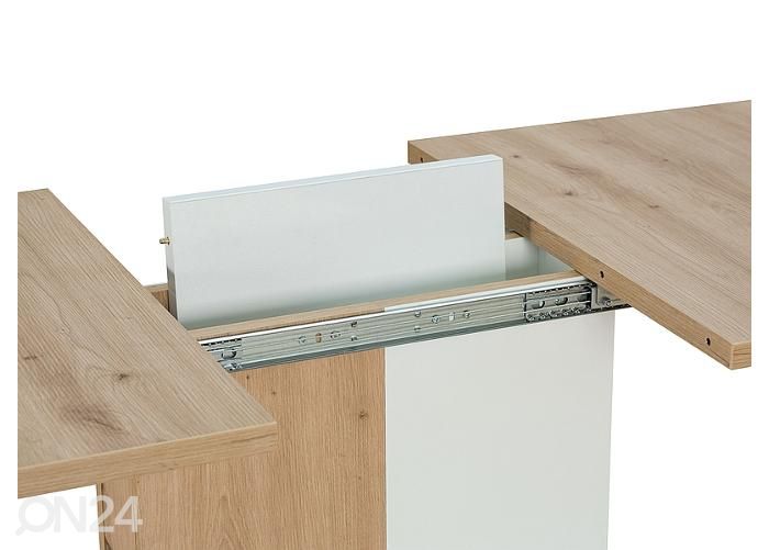Удлиняющийся обеденный стол Ness 110-153x68 cm увеличить