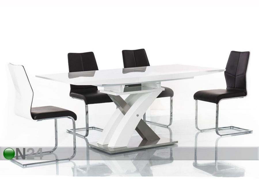 Удлиняющийся обеденный стол Raul 85x140-180 cm увеличить