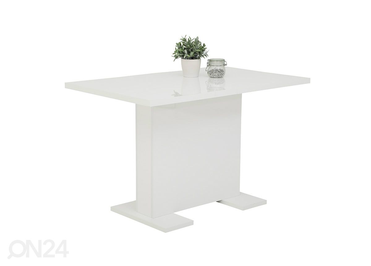 Удлиняющийся обеденный стол Wiebke 80x120/160 cm увеличить