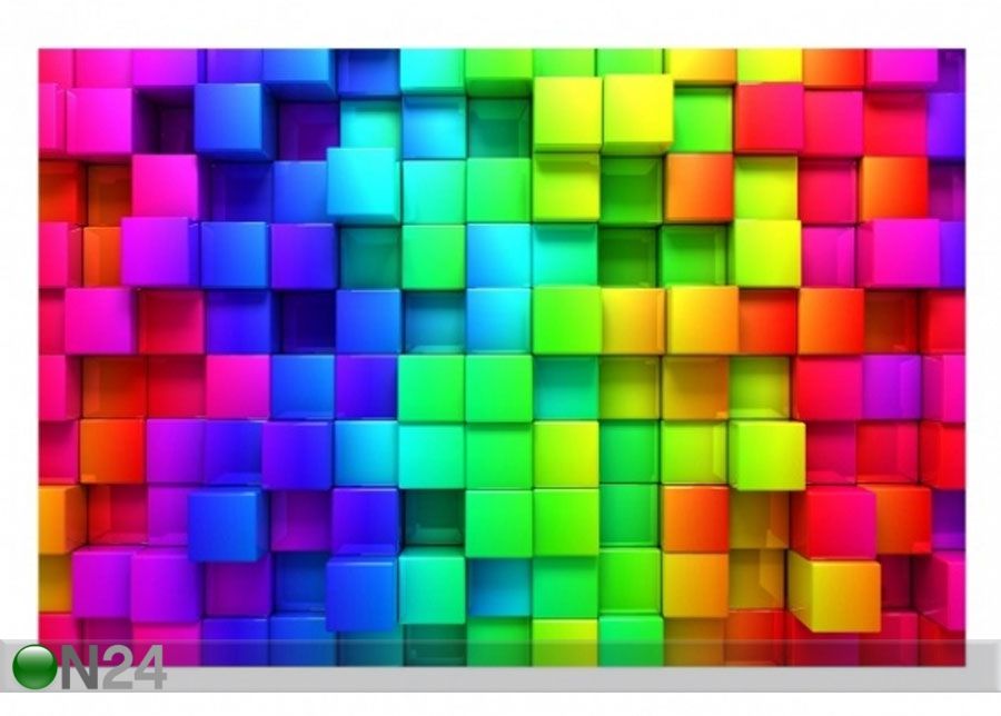 Флизелиновые фотообои 3D Cubes увеличить
