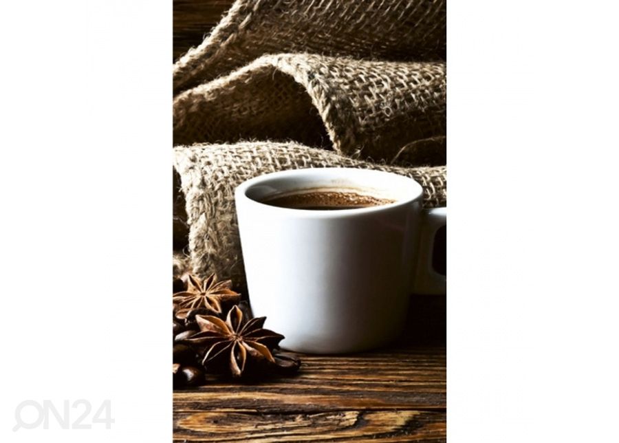 Флизелиновые фотообои Cup of coffee 150x250 см увеличить