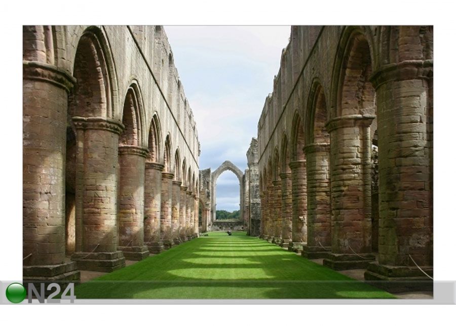 Флизелиновые фотообои Fountains Abbey увеличить
