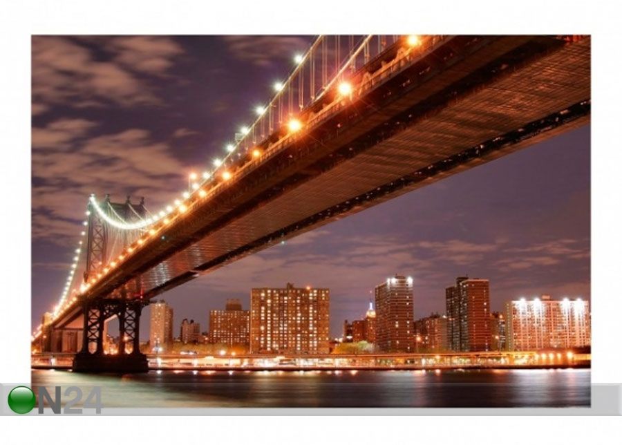 Флизелиновые фотообои Manhattan Bridge увеличить