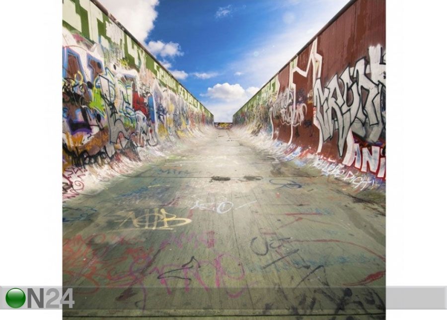 Флизелиновые фотообои Skate Graffiti увеличить