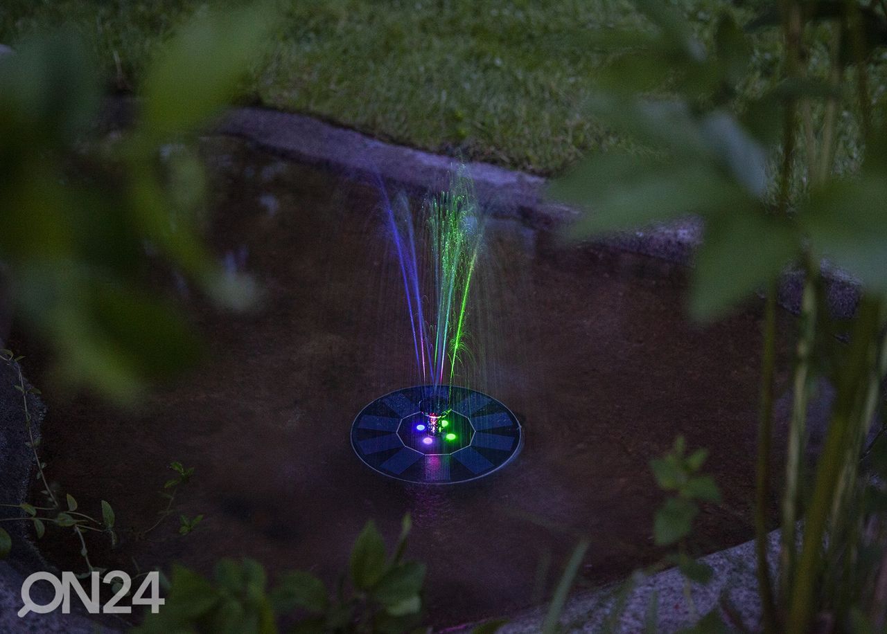 Фонтан с RGB LED солнечной панелью Fountain увеличить