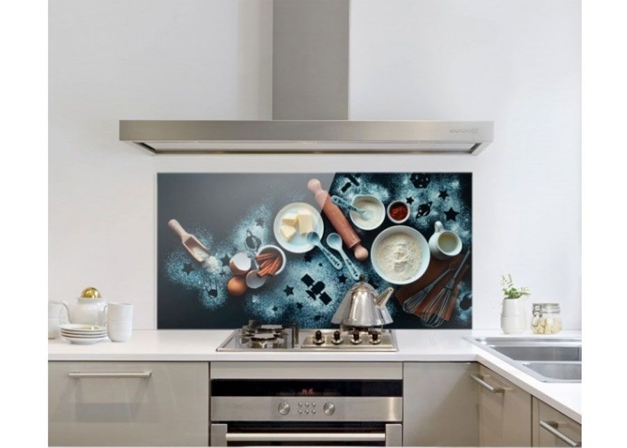 Фотостекло для кухонного фартука Baking For Stargazers 59x60 cm увеличить