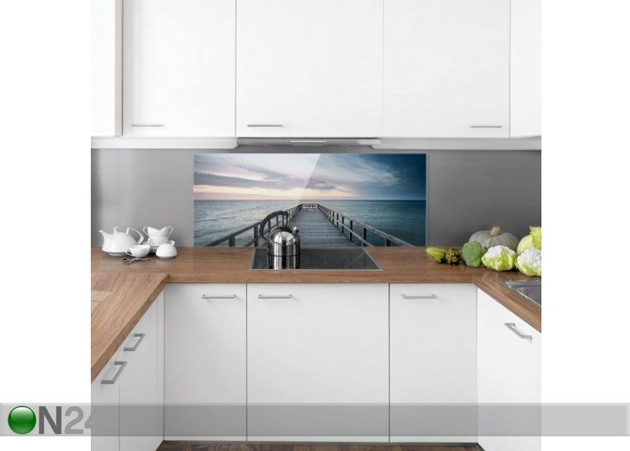 Фотостекло для кухонного фартука Footbridge Promenade 40x60 cm увеличить