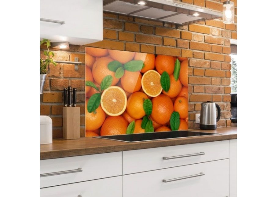 Фотостекло для кухонного фартука Juicy Oranges 40x60 cm увеличить