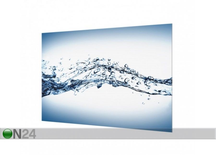 Фотостекло для кухонного фартука Water Splash 40x100 cm увеличить