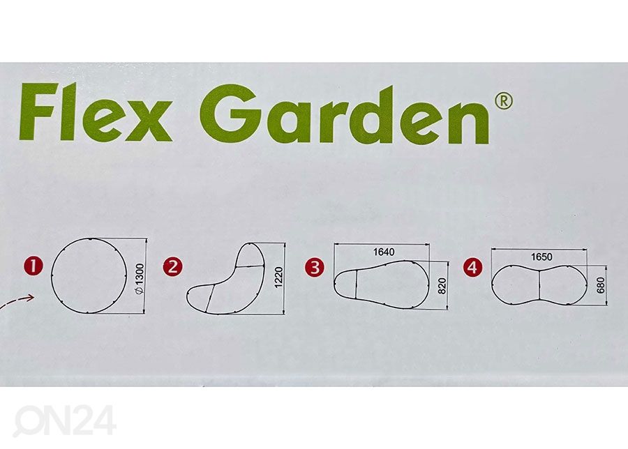 Ящик для грядки Flex Garden 130x28 см увеличить