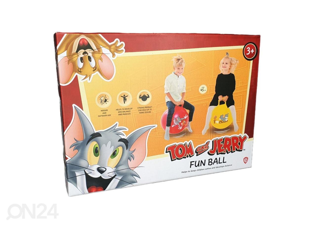 Gerardo's Toys прыгающий мяч Fun Ball Tom & Jerry, красный увеличить