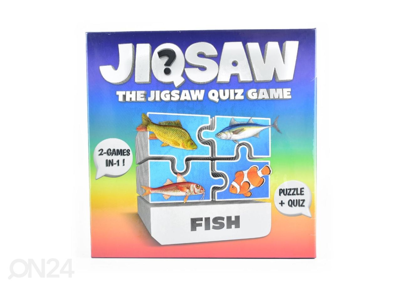 Jigsaw Quiz пазл с викториной Рыба увеличить