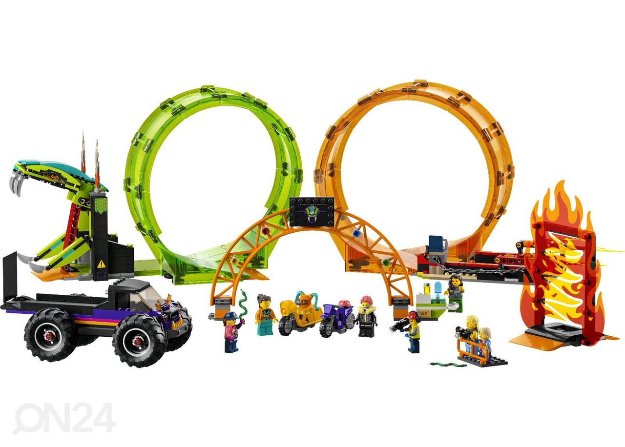 LEGO City Арена для трюков с двойной петлей увеличить