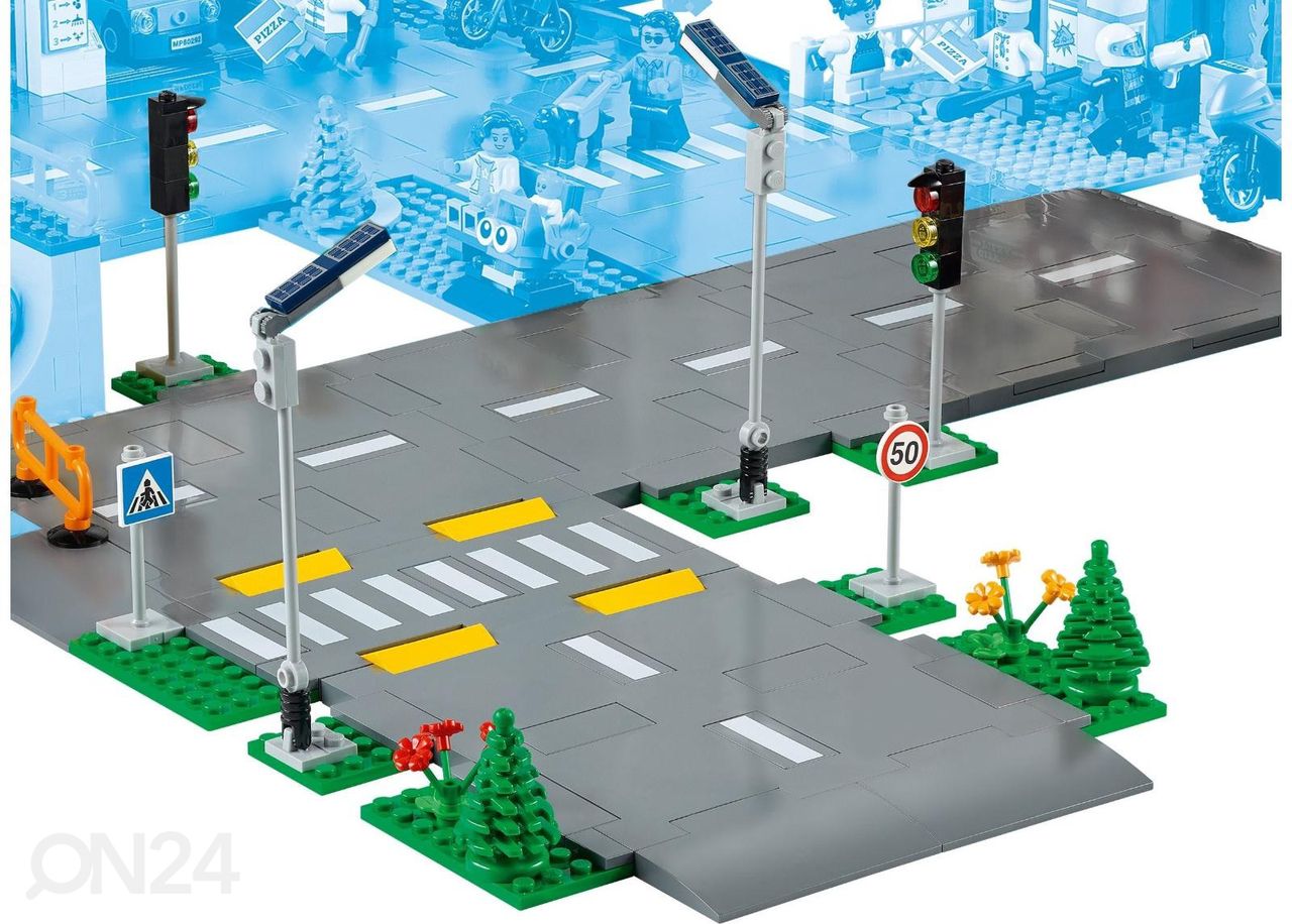 LEGO City дорожные плитки увеличить