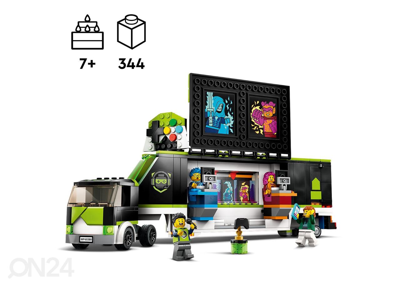 LEGO City Игровой турнирный грузовик увеличить