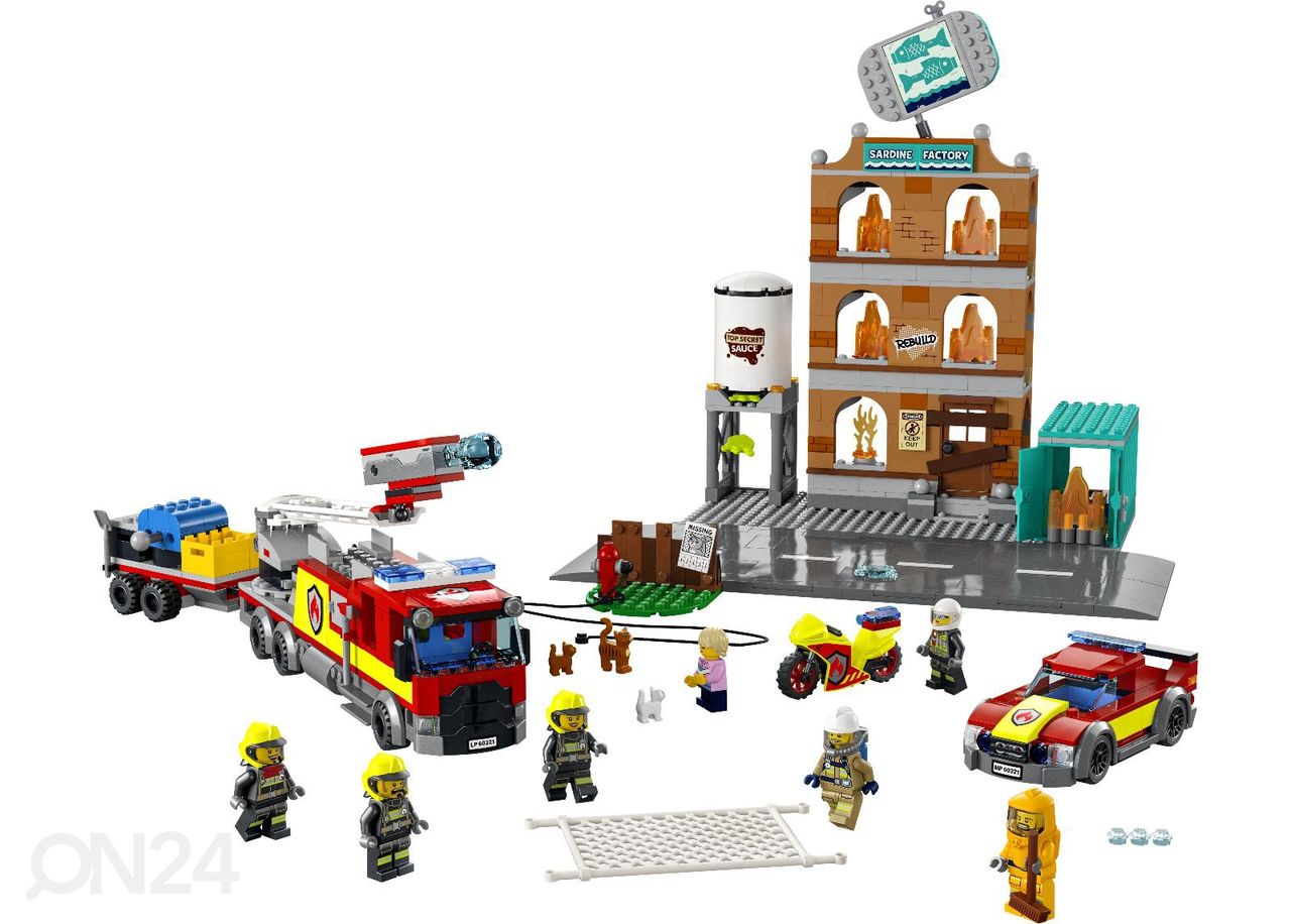 LEGO City Пожарная команда увеличить