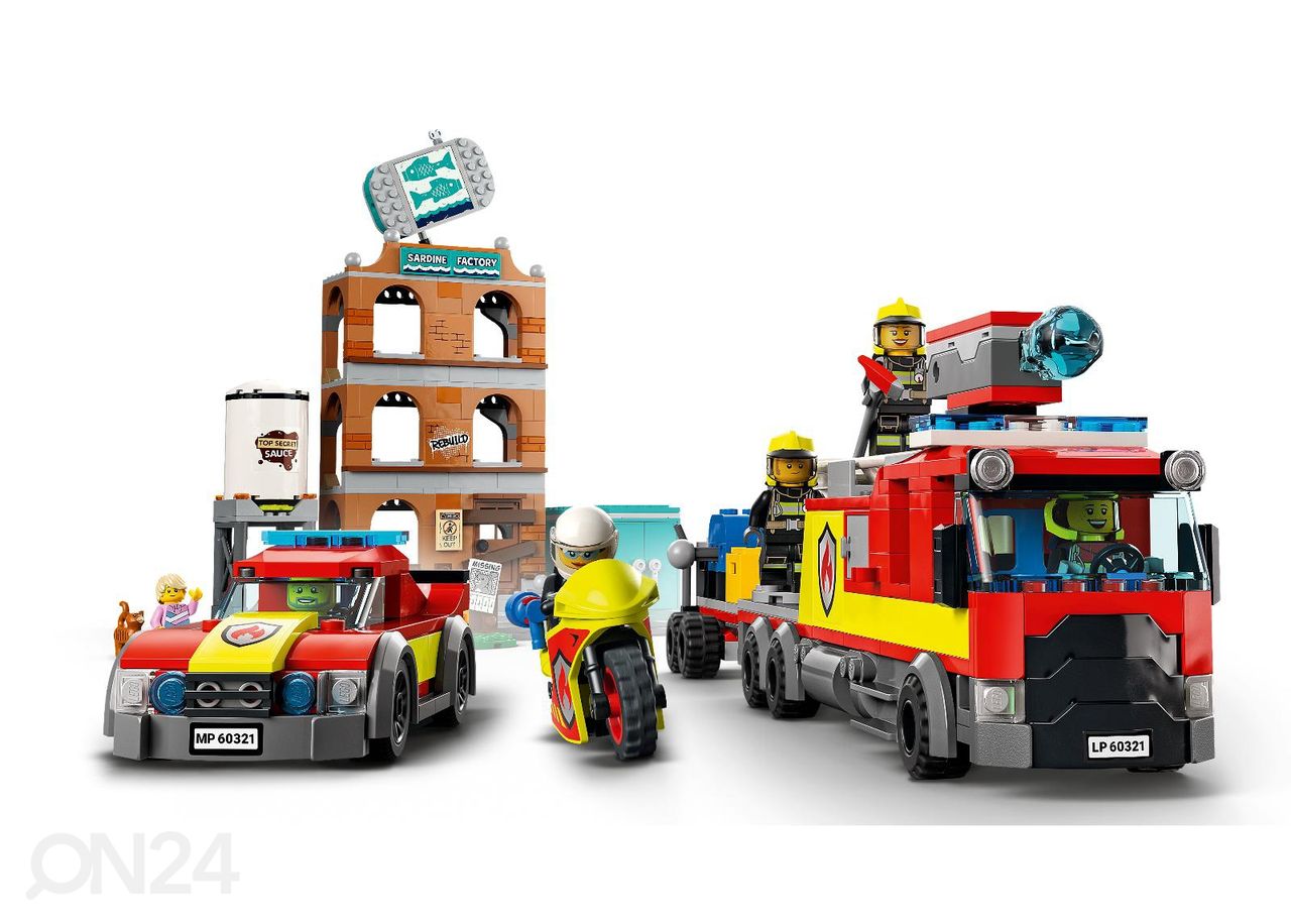 LEGO City Пожарная команда увеличить