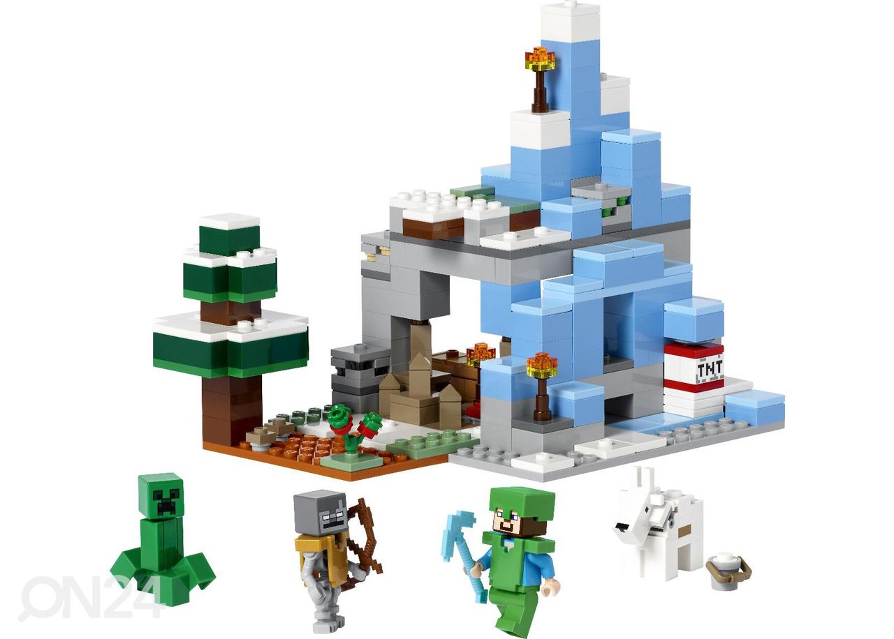 LEGO Minecraft Ледяные вершины гор увеличить