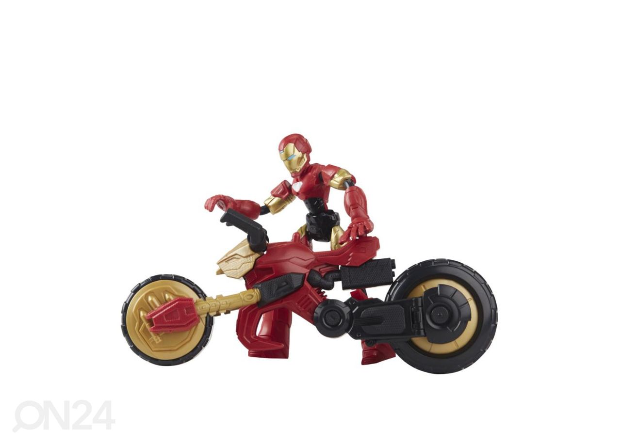 Marvel Avengers Bend Flex комплект Железный человек и мотоцикл увеличить