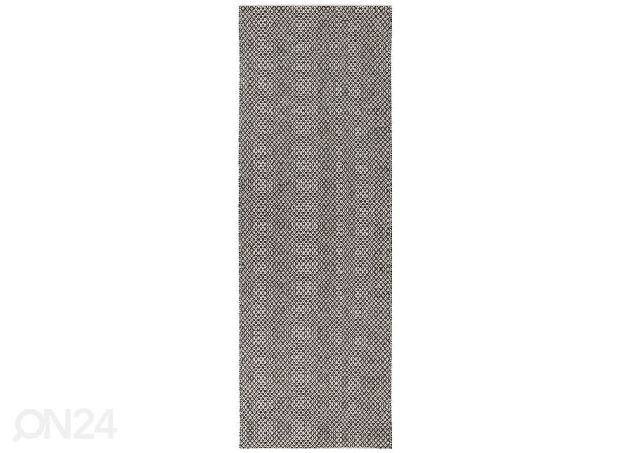 NARMA пластиковый ковер Diby black-cream 70x150 см увеличить